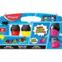 Maped Set de Témperas Color'Peps de 6 Colores Surtidos de 75 ml cada una, Ultra Lavables